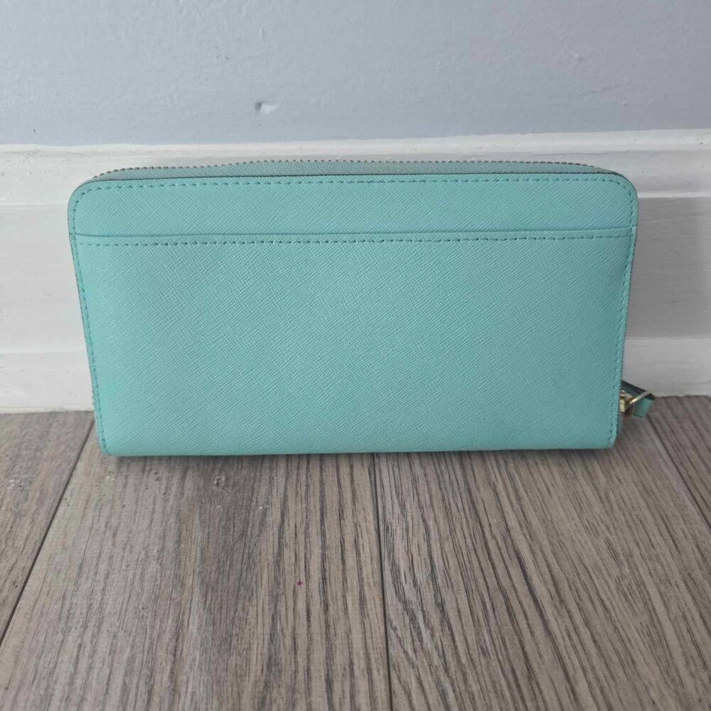 Turquoise Kate Spade Wallet - Picture 2 of 3